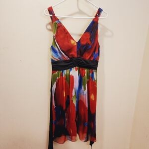 The limited  Tie Dye Watercolor Women's Cocktail Dress size S